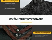 LATRAT Żagiel przeciwsłoneczny 3x4 m – zadaszenie ogrodowe, czarny – zdjęcie 5