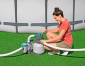 Bestway Pompa filtrująca piaskowa 6056 l/h do basenu – zdjęcie 2