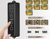 Bamworld Stojak na rośliny 5-poziomowy z lampą LED do doświetlania – zdjęcie 5