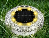 Macchiatto zestaw 12 solarnych lamp najazdowych, 8 LED, IP65 – zdjęcie 4