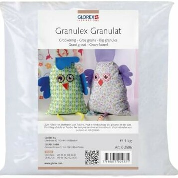 Granulat wypelniajacy do zabawek Glorex Granulex (stan nowy)