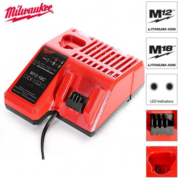 Oryginalna ładowarka Milwaukee M12-18C 12/14.4/18V 3A