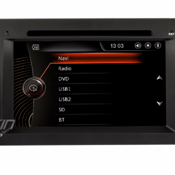 Radio samochodowe 7 cali USB SD nawigacja mapy BMW E39