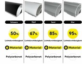 Alumino Profil aluminiowy narożny SPREE do taśm LED 200 cm z osłoną opal – zdjęcie 3