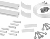 STAS Minirail 100 cm – szyna do wieszania obrazów, zestaw kompletny – zdjęcie 2