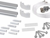 STAS Minirail 100 cm – szyna do wieszania obrazów, zestaw kompletny – zdjęcie 5