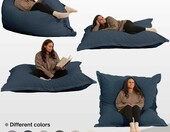 Bananair Pufa XXL 180x140 cm - worek sako do pokoju młodzieżowego – zdjęcie 3