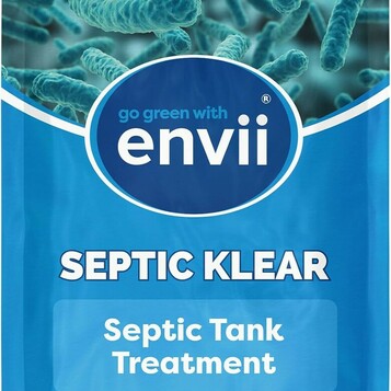 Envii Szambo Klear Tabletki enzymatyczne do szamba, zapas 6 miesięcy