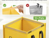 Lifewit System segregacji odpadow 3x45 L - kosze do kuchni – zdjęcie 3