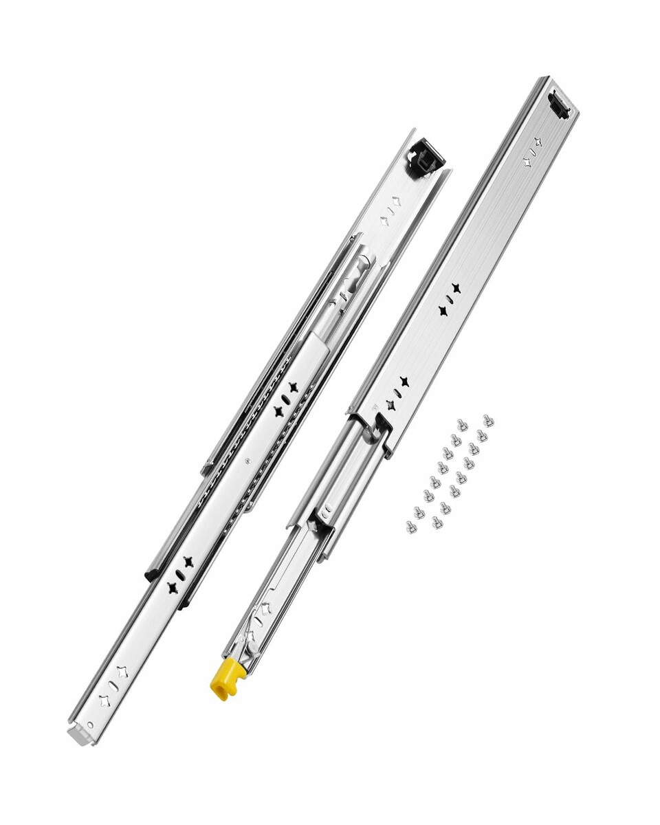 VEVOR Prowadnice do szuflad 50 cm pelny wysuw - para