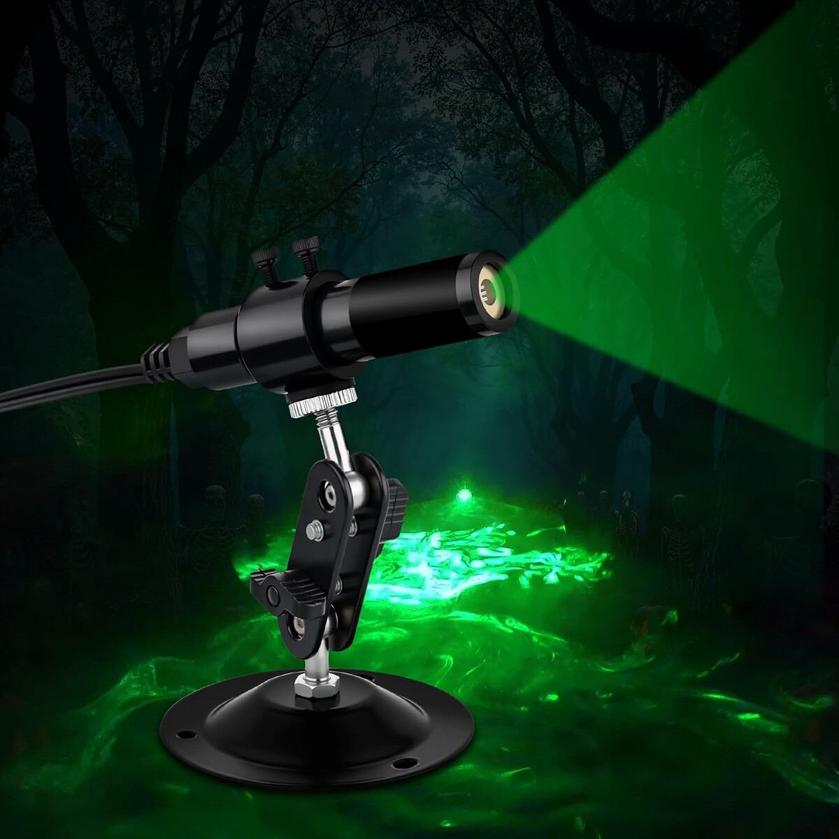 HoneyFair Projektor Laserowy Zielony IP67 – oświetlenie ogrodowe