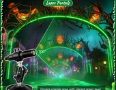 HoneyFair Projektor Laserowy Zielony IP67 – oświetlenie ogrodowe – zdjęcie 4