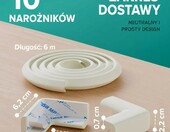 SafeMate Piankowe ochraniacze na krawedzie i naroznik mebli – zdjęcie 2