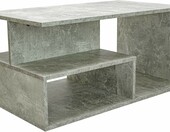 CDF Stolik kawowy PRIMA 90x51 cm Beton - ława do pokoju młodzieżowego – zdjęcie 1