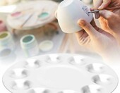 Zerodis Paleta malarska aluminiowa - akcesorium do pracowni ceramicznej – zdjęcie 3