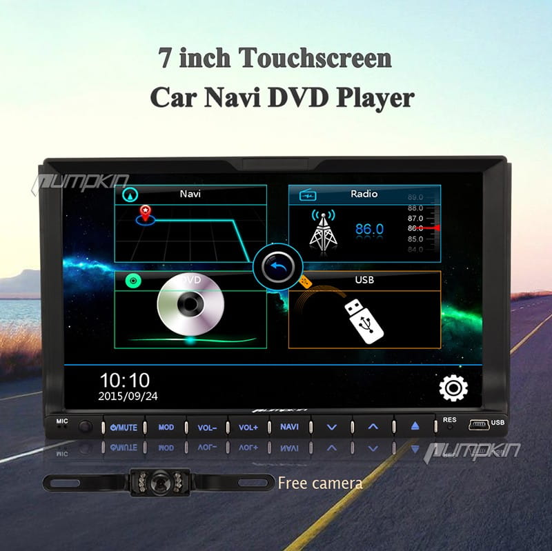Radio nawigacja 2din GPS USB SD ekran dotykowy Audii