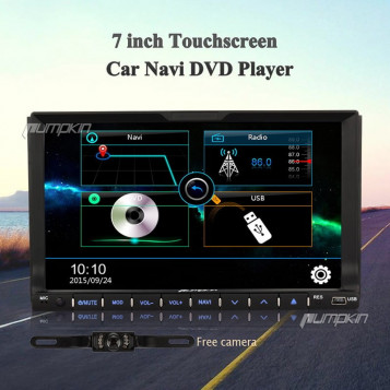 Radio nawigacja 2din GPS USB SD ekran dotykowy Audii