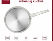 Gerlach Prestige Patelnia ze stali nierdzewnej 24 cm – zdjęcie 3