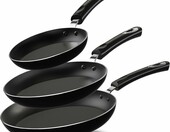 KICHLY Zestaw patelni aluminiowych nonstick 20/24/28 cm – zdjęcie 1