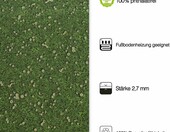 casa pura Wykładzina PCV Daisies 200x200 cm, łąka kwiatowa, na metry – zdjęcie 2