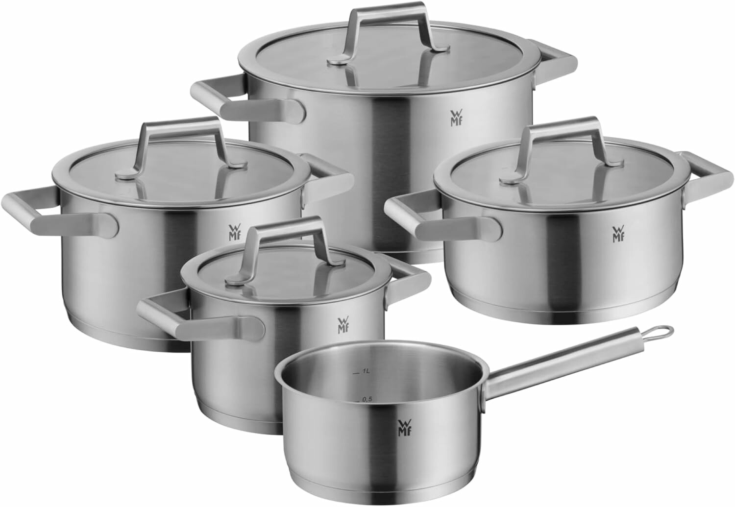 WMF Comfort Line Zestaw garnków ze stali nierdzewnej, 5 elementów
