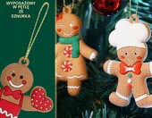 Festive Fix ozdoby piernikowe 15 szt. – zawieszki świąteczne – zdjęcie 5