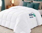 Utopia Bedding Kołdra całoroczna 200x220 cm, biała, 370 GSM – zdjęcie 1