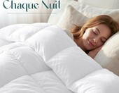 Utopia Bedding Kołdra całoroczna 200x220 cm, biała, 370 GSM – zdjęcie 3