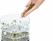 Plastkon Kiełkownica 3-poziomowa ø17 cm, antracyt – zdjęcie 4