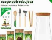 PYEF CRAFTS Zestaw DIY las w słoiku – terrarium ze szklanym słojem – zdjęcie 5