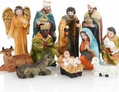 Nordstern szopka bożonarodzeniowa 11 figurek – zestaw klasyczny – zdjęcie 1