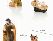 Nordstern szopka bożonarodzeniowa 11 figurek – zestaw klasyczny – zdjęcie 4
