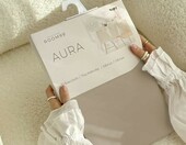 ROOM99 Aura obrus na stół 140x300 cm – prostokątny, beżowy – zdjęcie 3