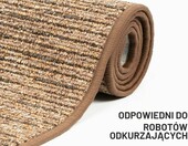 KARAT Wykładzina dywanowa Genewa 80x300 cm, jasnobrązowa, na metry – zdjęcie 3