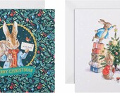 Hallmark kartki świąteczne Piotruś Królik 16 szt. z kopertami – zdjęcie 2