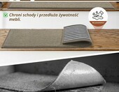 COSY HOMEER Nakładki na schody 15 szt. 70x22 cm, beżowe, antypoślizgowe – zdjęcie 5
