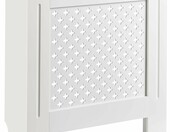 Toboli Osłona na kaloryfer MDF 78x19x82 cm - maskownica grzejnika, biała – zdjęcie 1