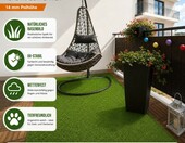 KARAT Sky Sztuczna trawa 100x150 cm, wysokość 14 mm, na balkon i taras – zdjęcie 5