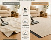Xnegau Mata antypoślizgowa pod dywan 180x270 cm PVC, do cięcia na wymiar – zdjęcie 2