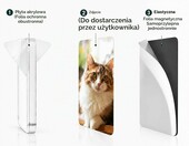 Brizuf Magnesy na lodówkę DIY, akrylowe, zestaw 30 szt. 5x5 cm – zdjęcie 4