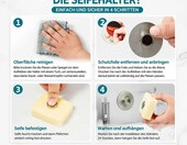 Magnetyczna mydelniczka ze stali nierdzewnej, zestaw 2 szt., bez wiercenia – zdjęcie 5