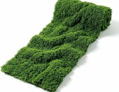 XLTBOMS Mata mchowa dekoracyjna 30x200 cm, ciemnozielona – zdjęcie 1