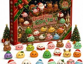 Swweford kalendarz adwentowy Squishy 24 dni – zabawki antystresowe – zdjęcie 1