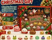 Swweford kalendarz adwentowy Squishy 24 dni – zabawki antystresowe – zdjęcie 4