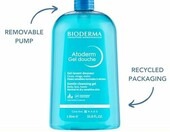 Bioderma Atoderm Żel pod Prysznic 1000 ml – nawilżający żel do mycia – zdjęcie 2
