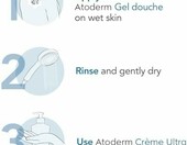Bioderma Atoderm Żel pod Prysznic 1000 ml – nawilżający żel do mycia – zdjęcie 4