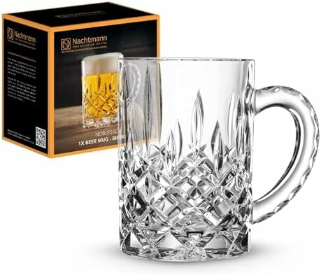 Spiegelau & Nachtmann Noblesse kufel do piwa 600 ml, szkło kryształowe