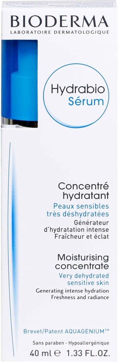 Bioderma Hydrabio Sérum 40 ml – nawilżający koncentrat do twarzy