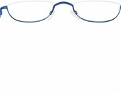 Mini Brille – okulary do czytania w kształcie półksiężyca, +2,5 – zdjęcie 4