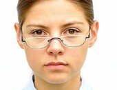 Mini Brille – okulary do czytania w kształcie półksiężyca, +2,5 – zdjęcie 5